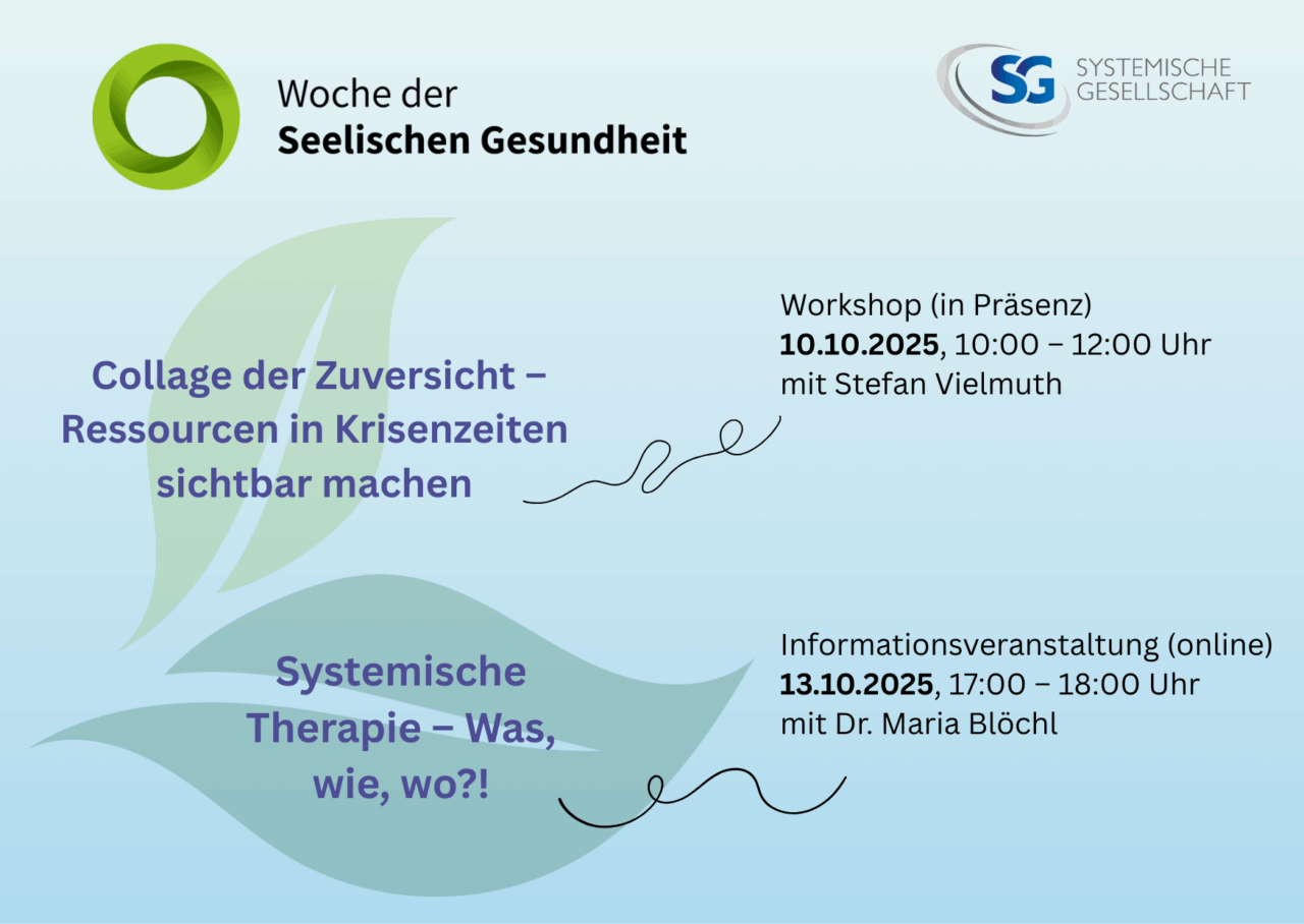 10.10.2025 1000 – 1200 Uhr Collage der Zuversicht – Ressourcen in Krisenzeiten sichtbar machen